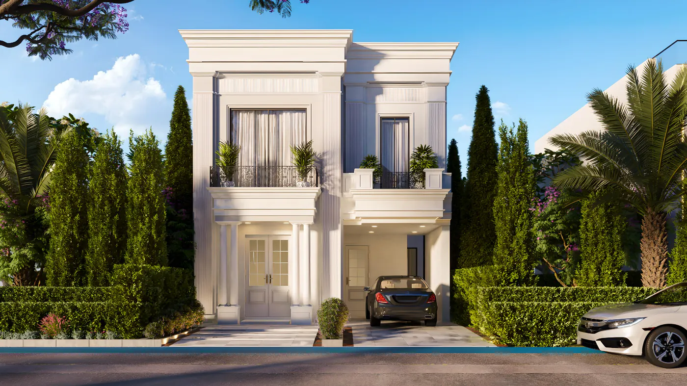 5 Marla villa final render by Janan Manzil